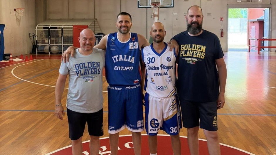 Nazionale Over40 e over45: quattro rappresentanti Oleggio Basketball protagonisti